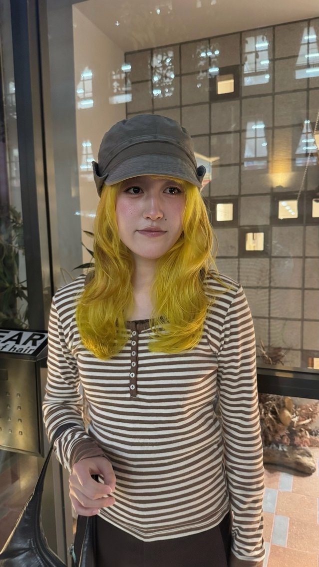 ロング 中山 こころのヘアスタイル