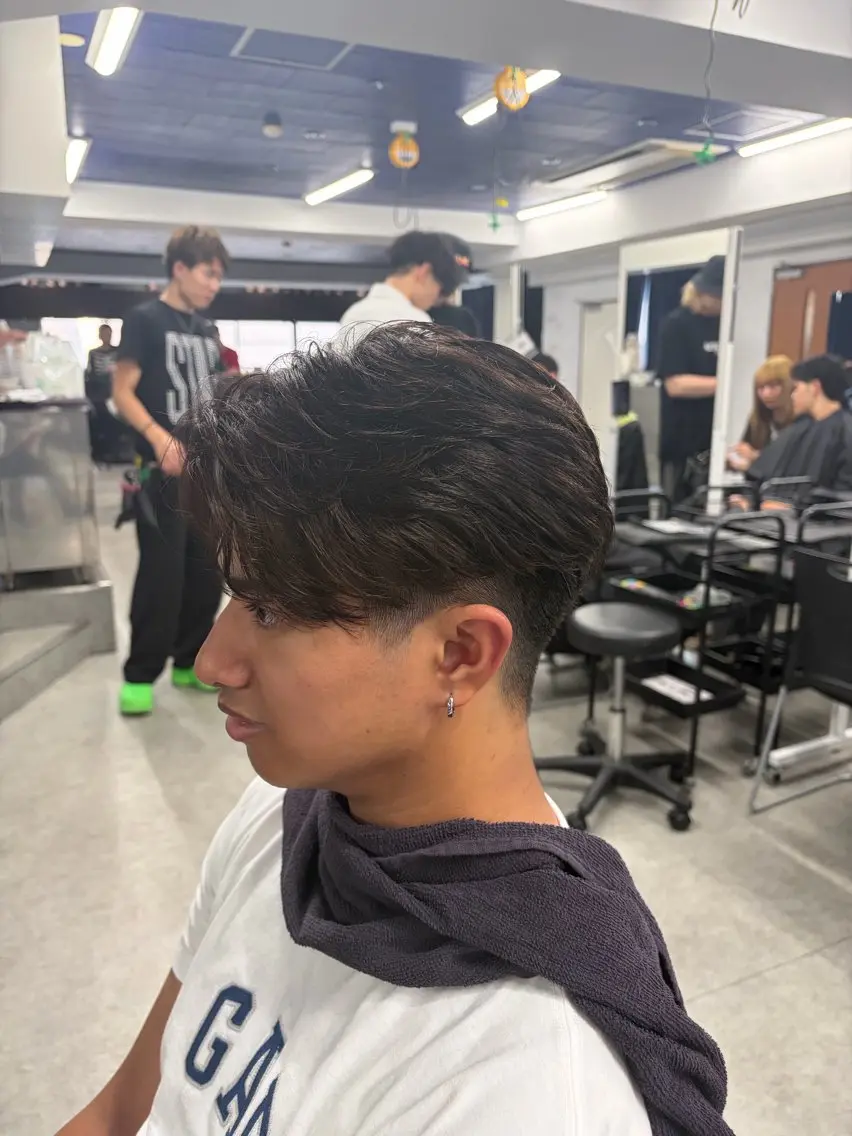 カラー パーマ メンズ カット ヘアカラー パーマ 【横浜1似合わせ 職人】昇陽のヘアスタイル