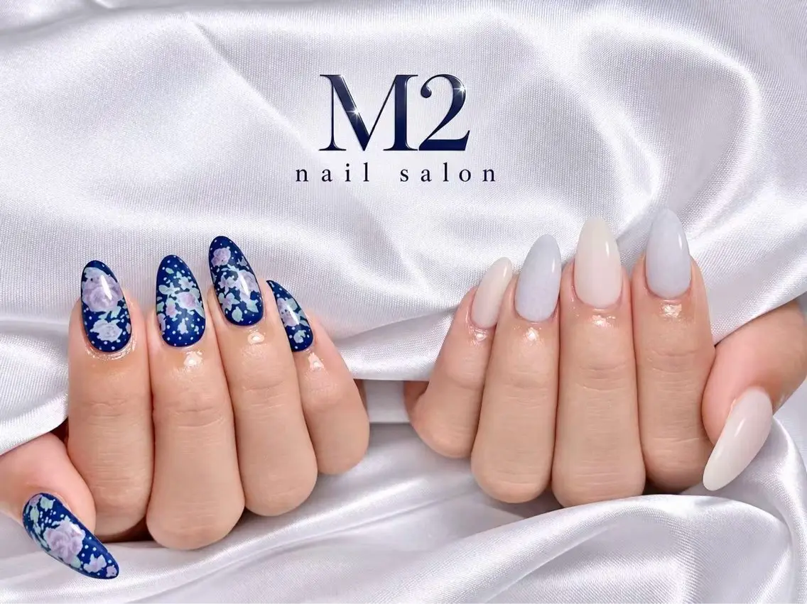 ネイル ハンドネイル 長さだし専門店 M2　rikaのネイルデザイン