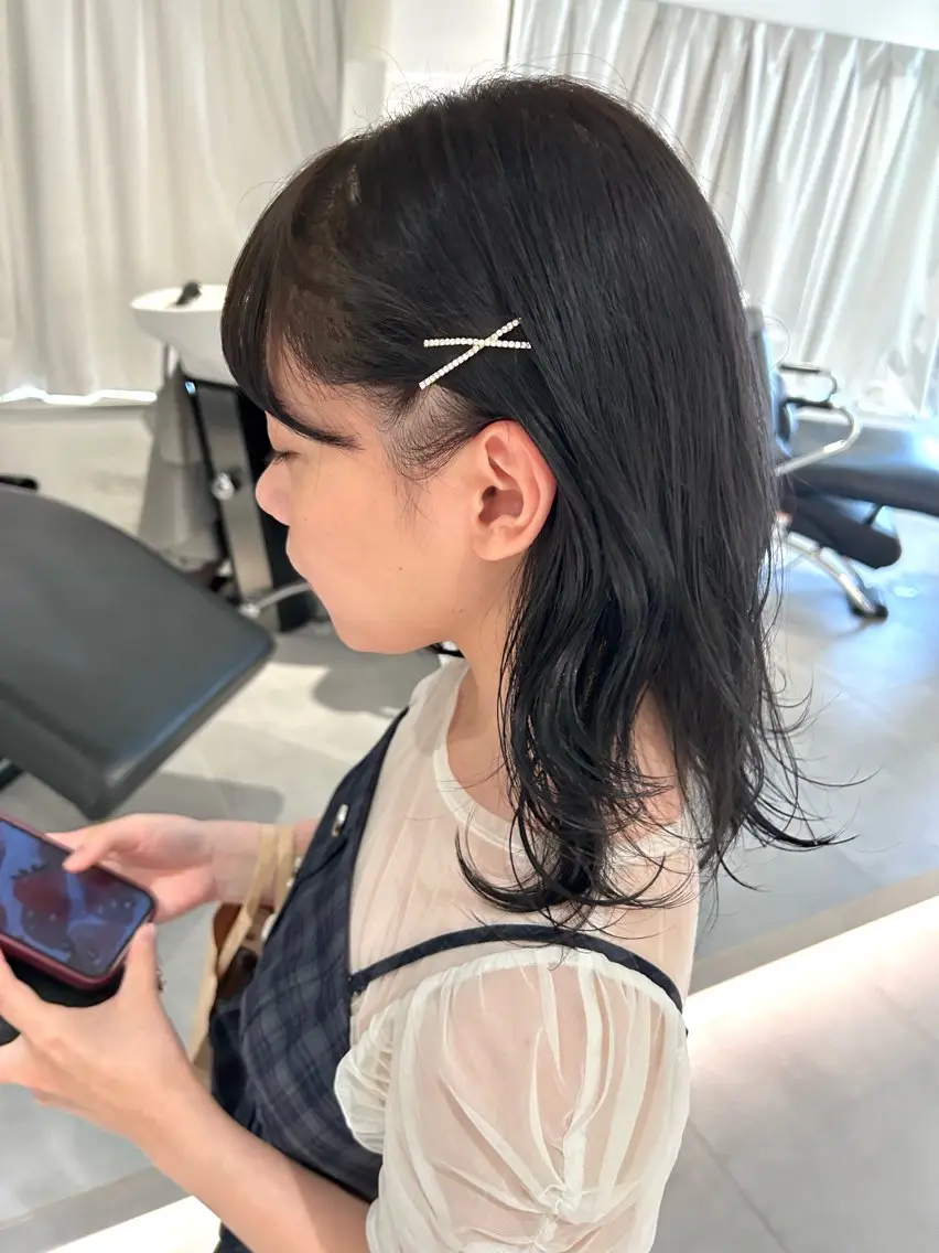 ミディアム カラー 🪞透け感&韓国ヘア 🪞honokaのヘアスタイル