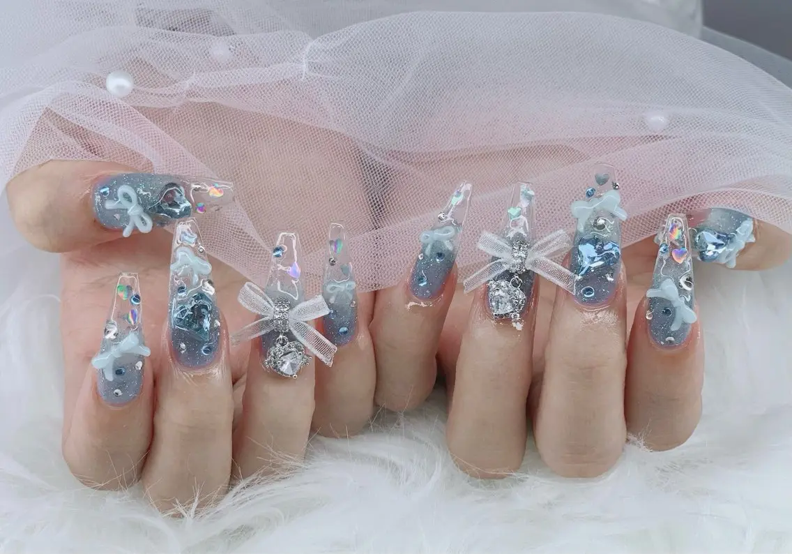 ネイル ジェルネイル 韓国ネイル ニュアンスネイル パラジェル ワンホンネイル Kaori Nailのネイルデザイン
