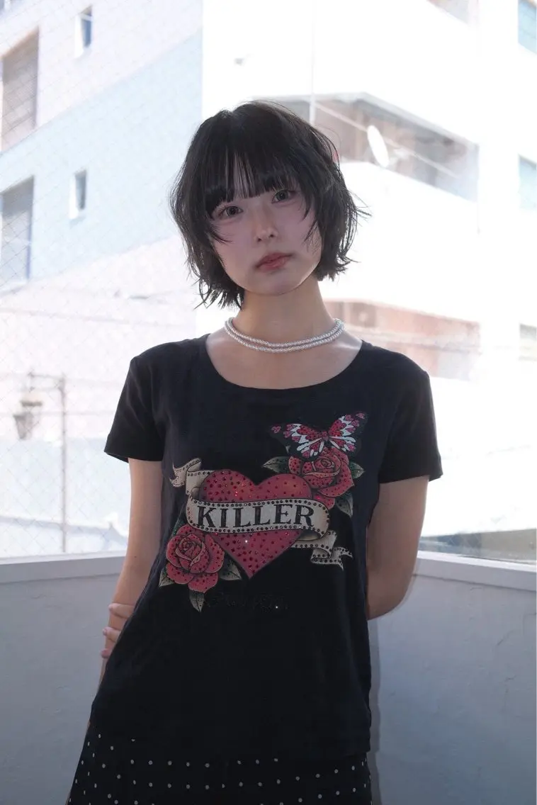 ショート カラー ヘアカラー トリートメント haru/レイヤー/ ダブルカラーのヘアスタイル