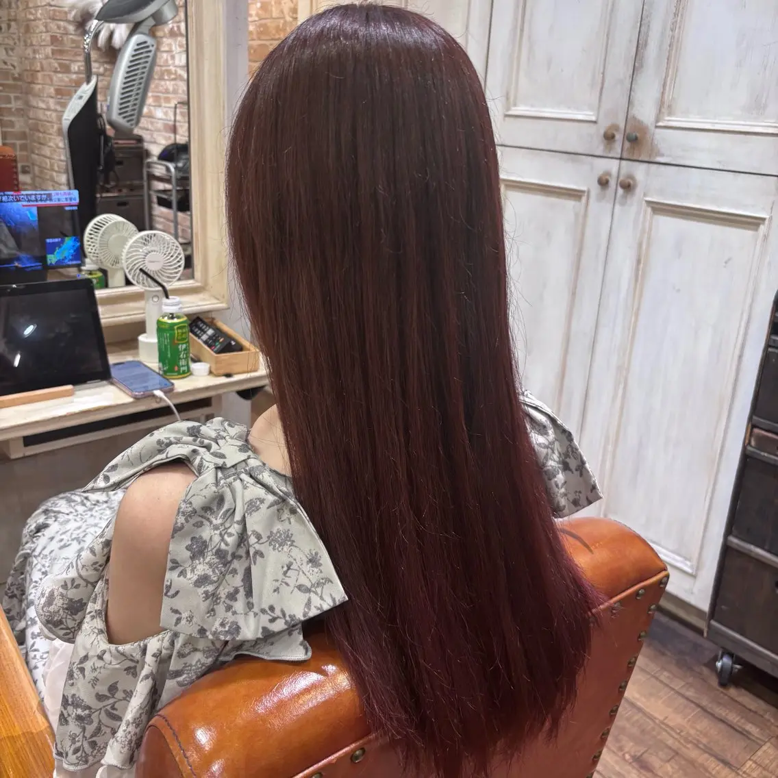 ロング ヘアカラー 田尾 凌雅のヘアスタイル