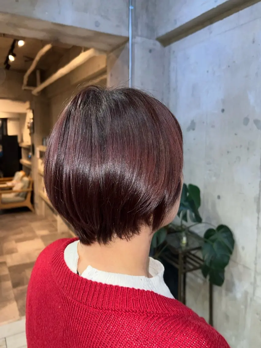 ショート カラー momo /鍛冶屋町のヘアスタイル