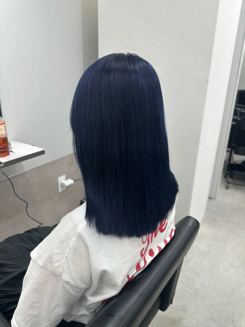 セミロング カラー 🎀透明感 カラーHiROEのヘアスタイル