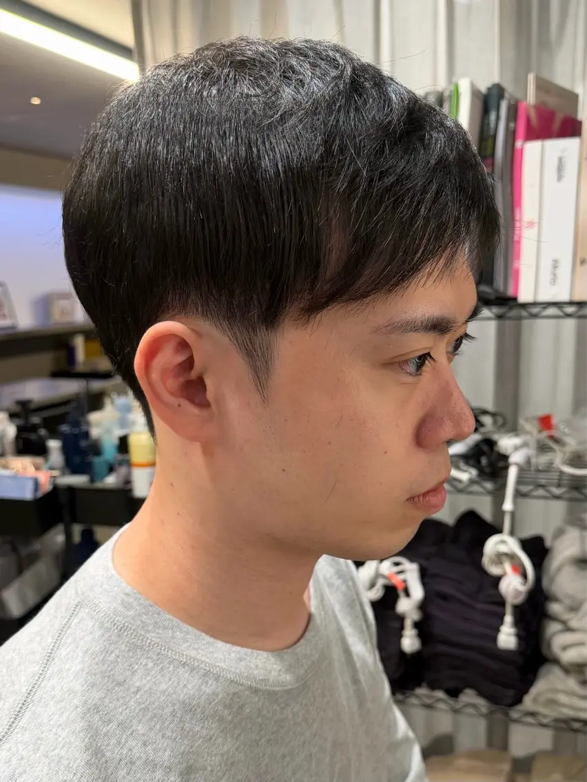 メンズ アップバング メンズショート スパイキーショート 刈り上げ Li'a【リア】 ANNAのヘアスタイル