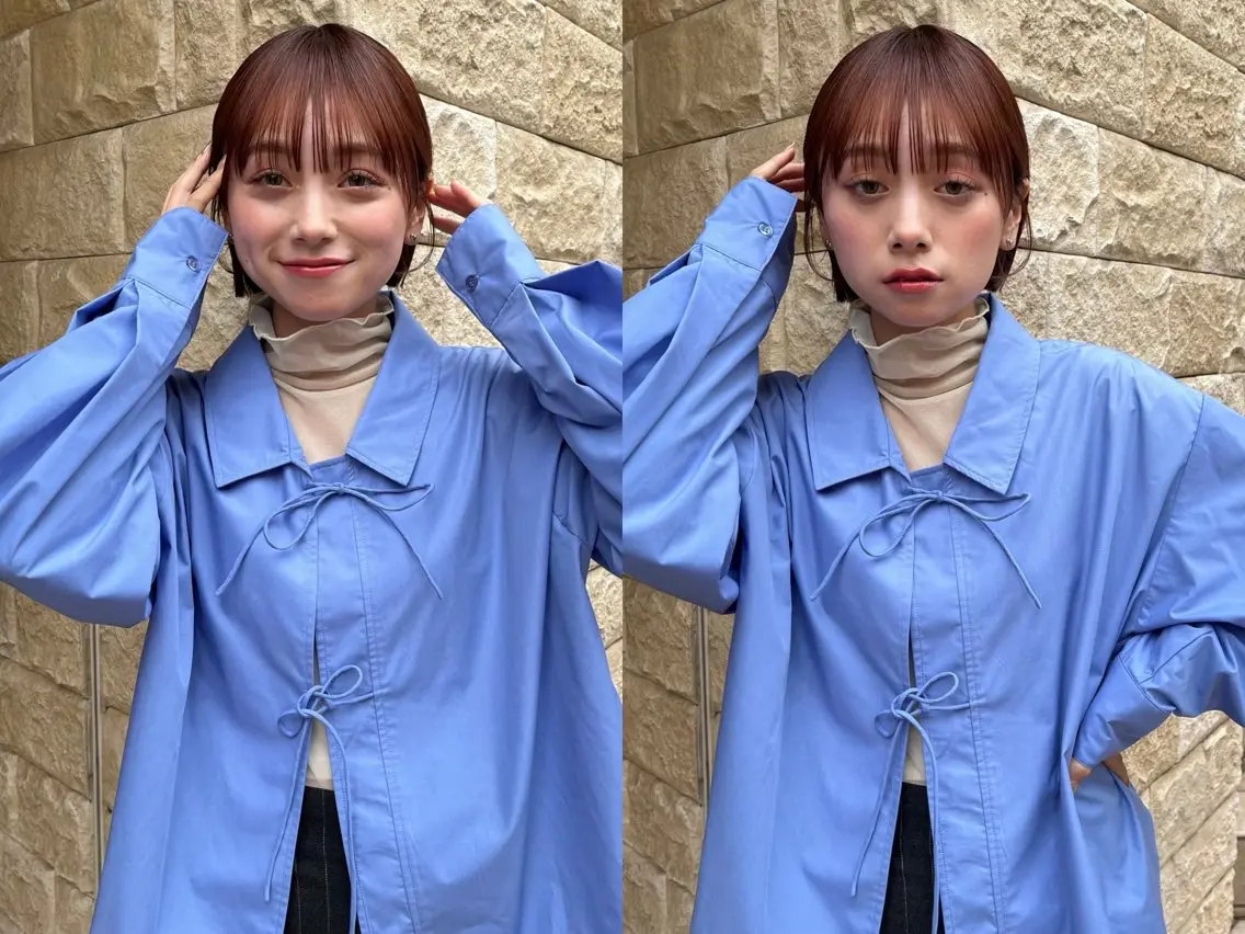 カラー おしゃれ暖色カラー ゆあんのヘアスタイル