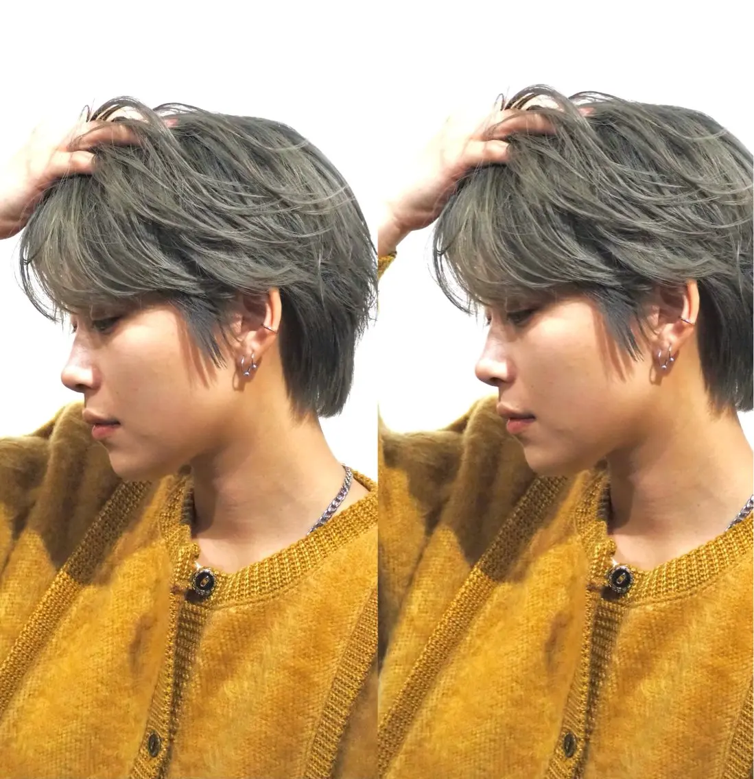 カラー メンズ メンズブリーチ メンズパーマ メンズツイストパーマ 刈り上げ ブリーチ カット ヘアカラー 🔥メンズ特化🔥 パーマ🔥カメイのヘアスタイル