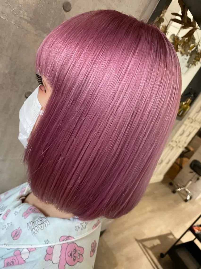 🌈ブリーチカラー🌈+サラディアトリートメントの写真