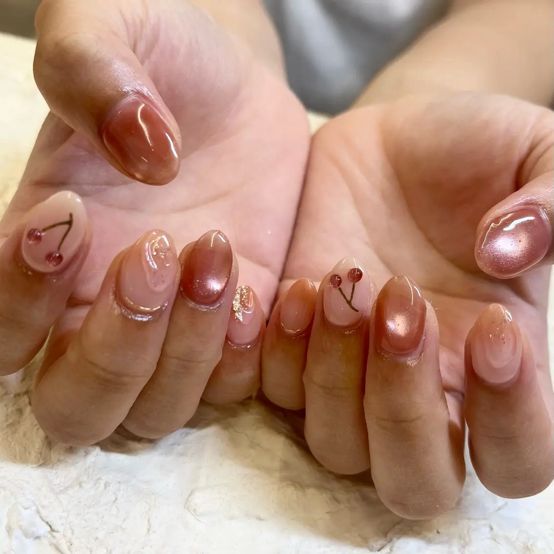 ネイル ハンドネイル ෆYura Nailෆのネイルデザイン