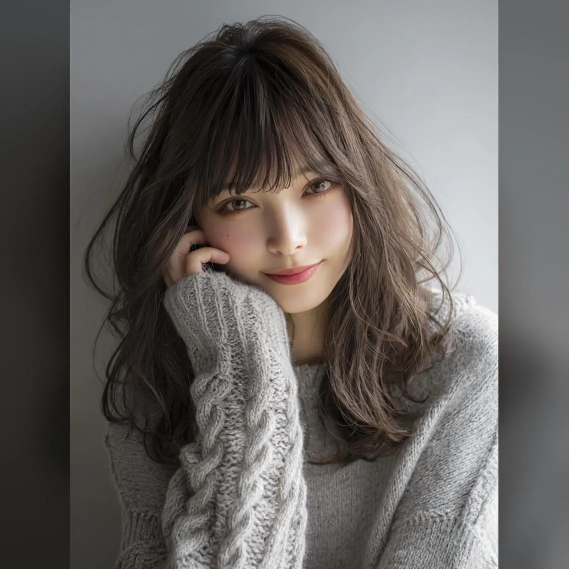 🥈【クイックヘアケアコース】透明感イルミナカラー+似合わせカット+オージュア2stepトリートメント✨の写真