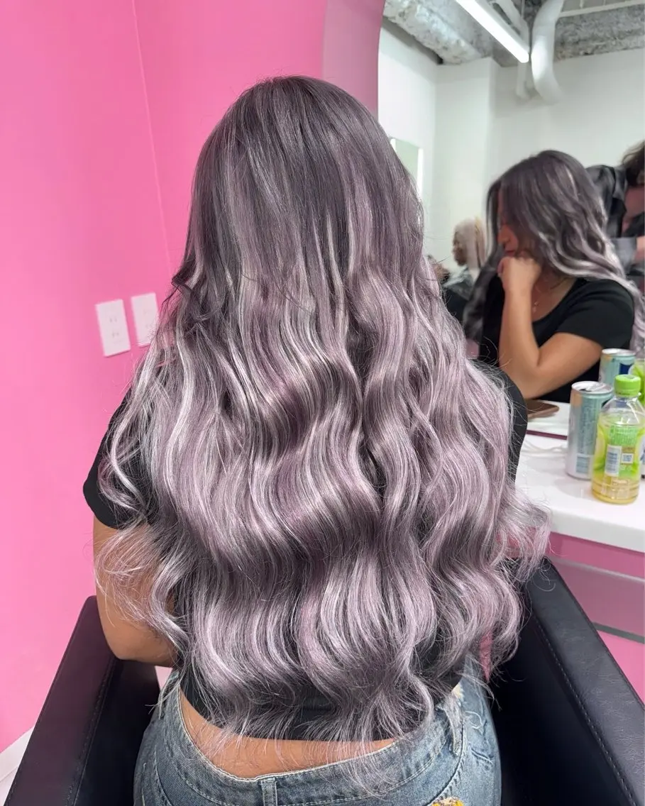 ロング ブリーチカラー💖 rukaのヘアスタイル