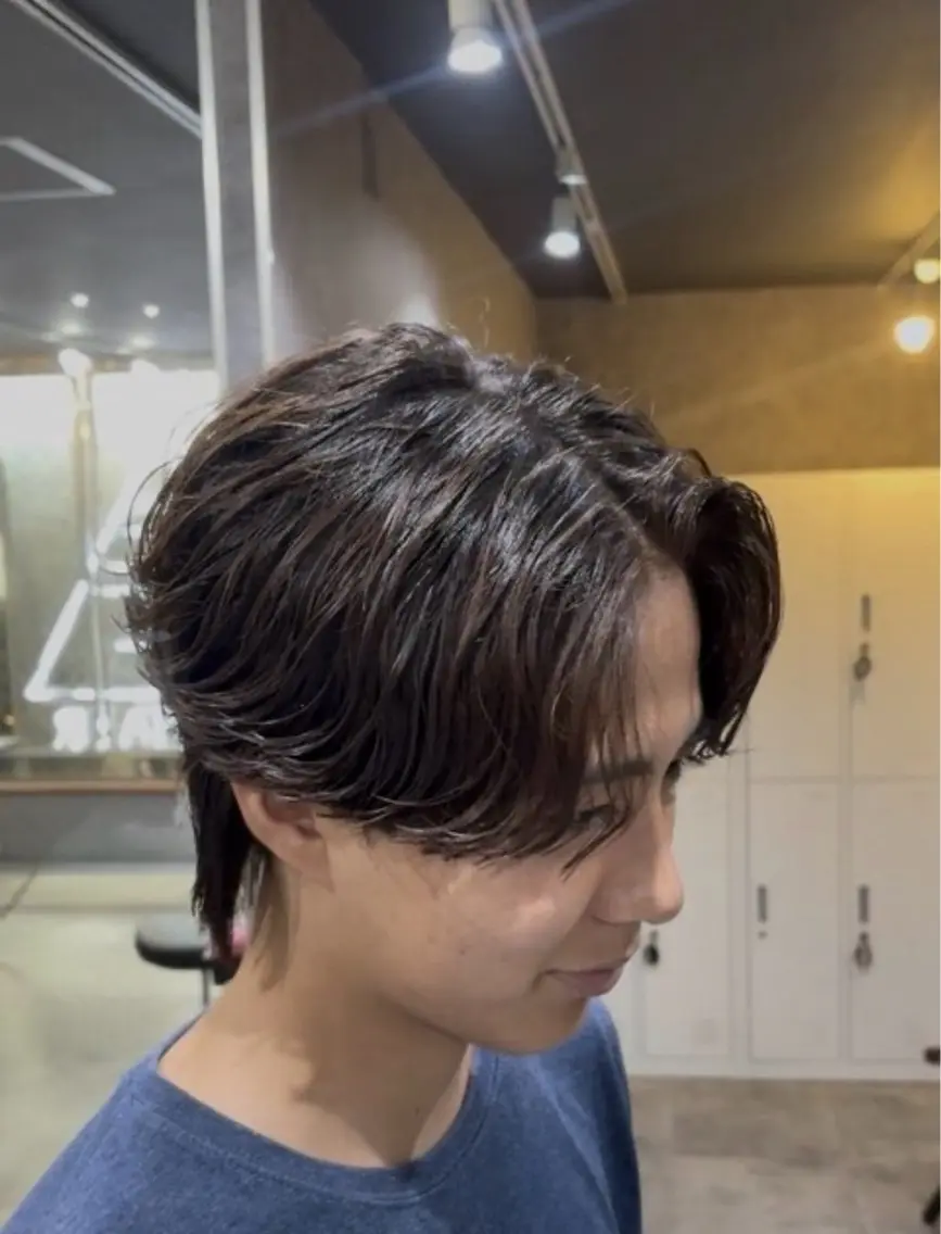 【メンズ新規限定】🔥ニュアンスパーマモデル🔥（men's/メンズパーマモデル/新小岩メンズ）の写真