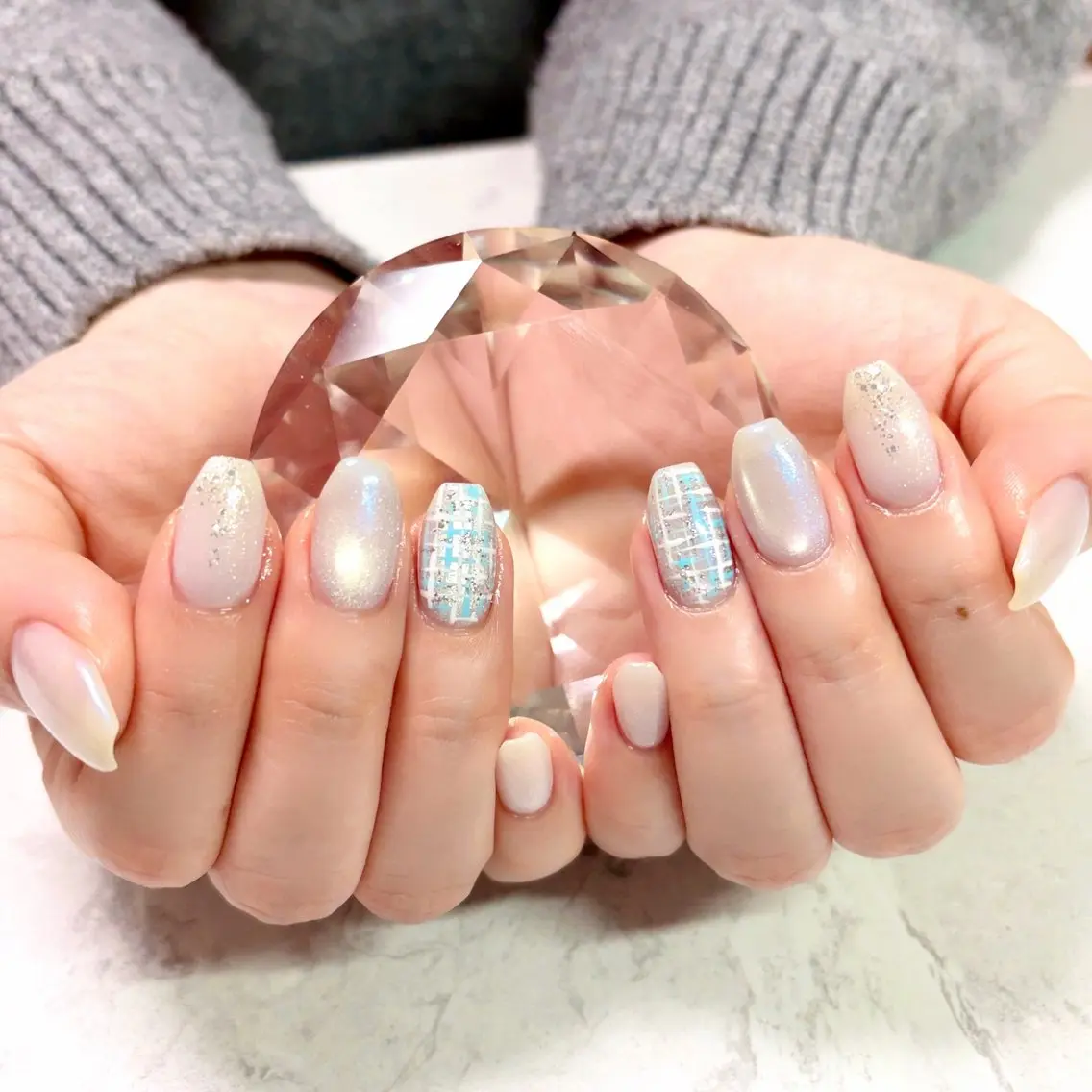 ネイル シンプルネイル private salon Reiのネイルデザイン