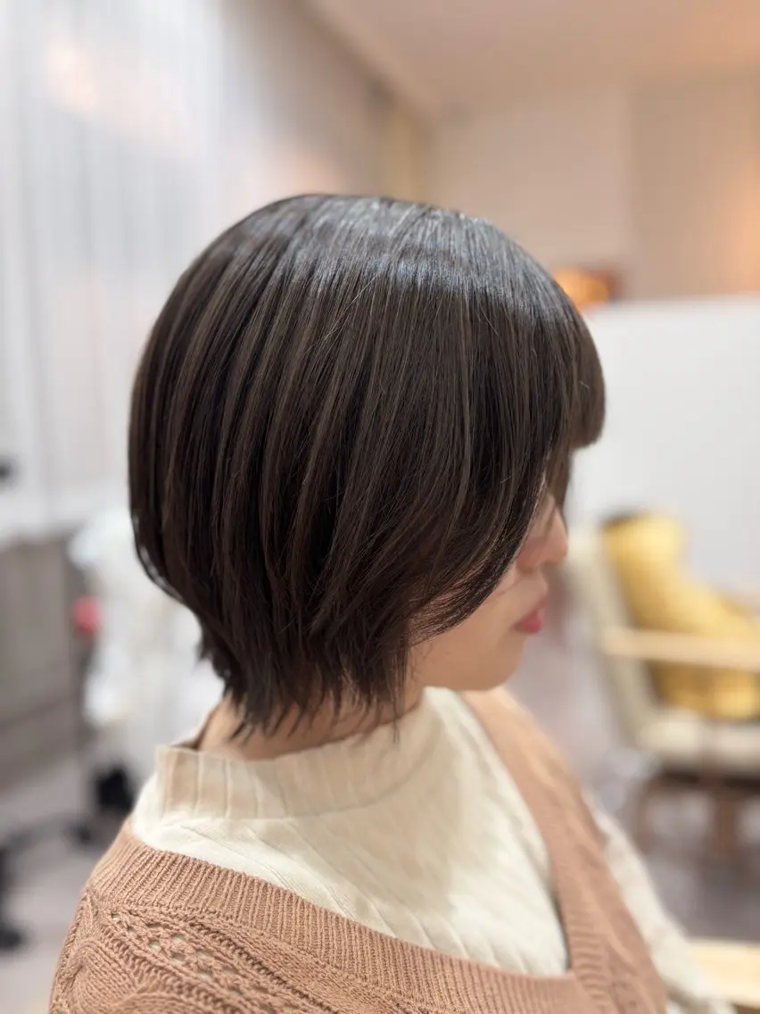 ミディアム カラー カット jammin.新塘 亮介のヘアスタイル
