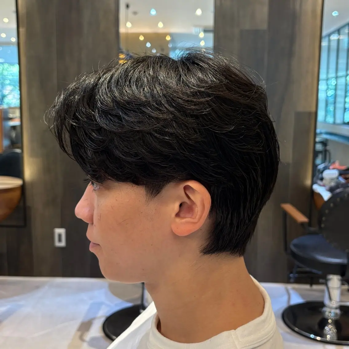 パーマ メンズ フェザーパーマ メンズパーマ カット パーマ 最安値メニュー✨️ sayuri🍓のヘアスタイル