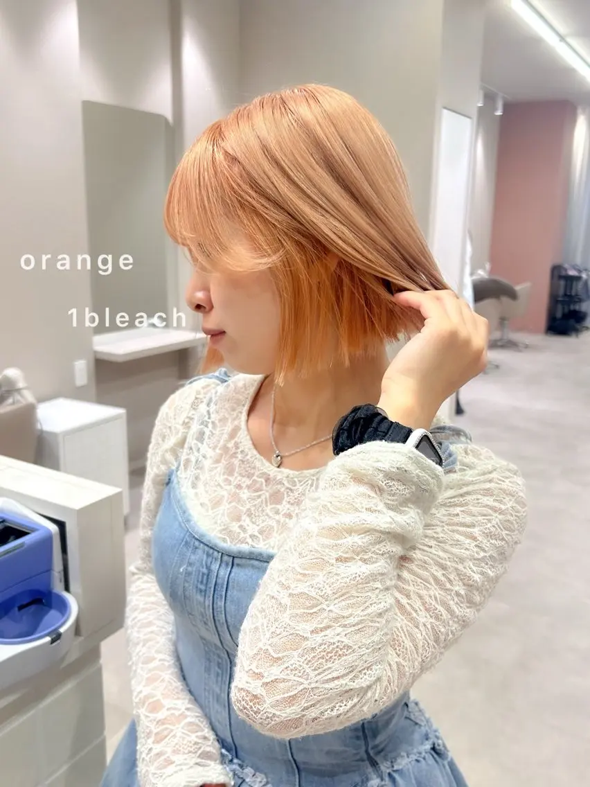 カラー 色素薄めカラー o___mioのヘアスタイル