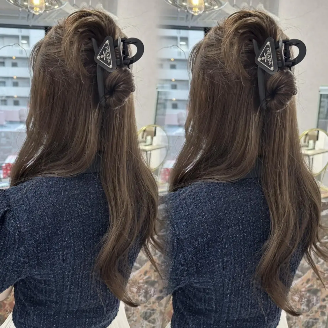 ロング ヘアカラー トリートメント 透明感/艶カラー 🎀Kanonのヘアスタイル