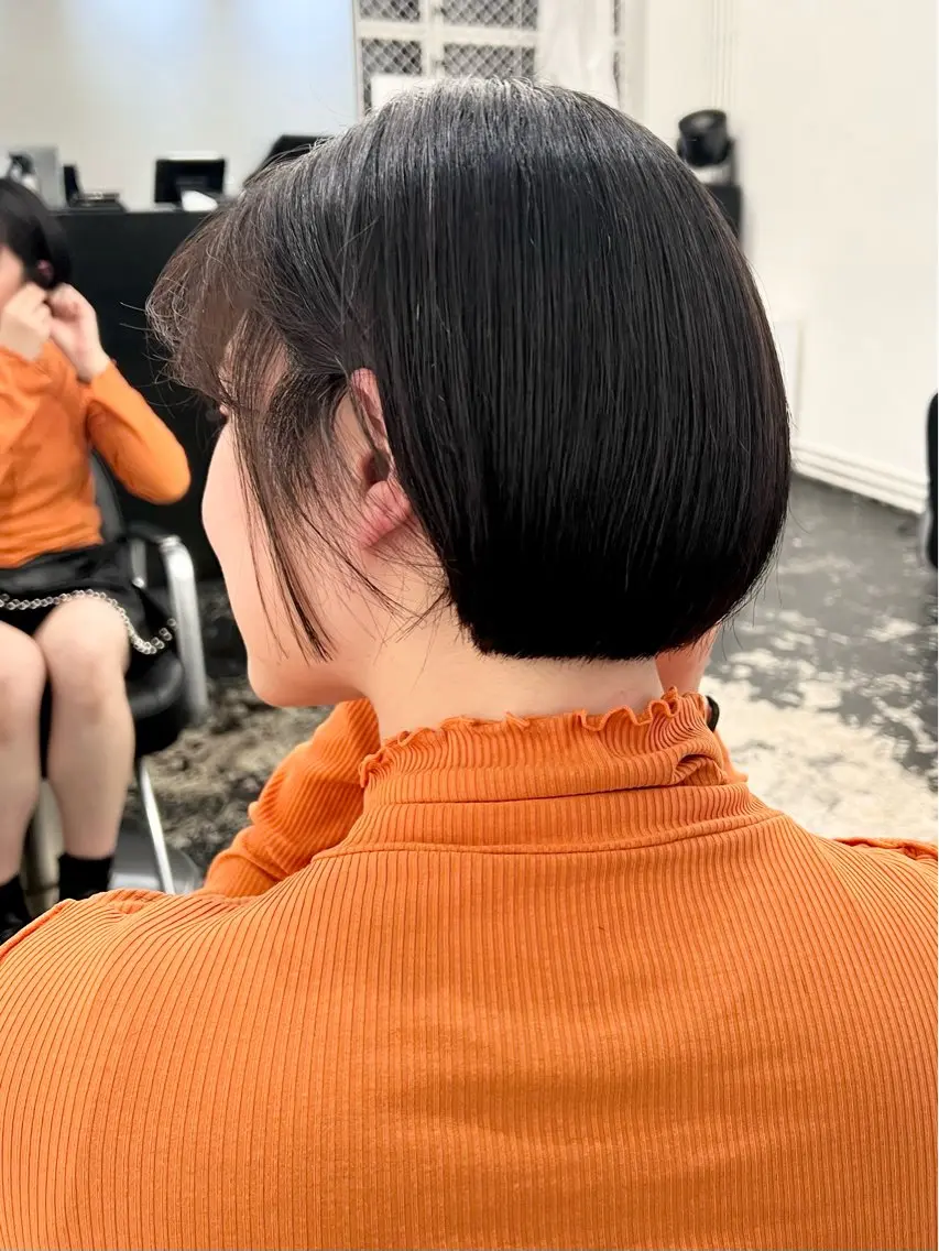ショート カラー カット ヘアカラー トリートメント HARU//原宿🤍 リピート率NO.1のヘアスタイル