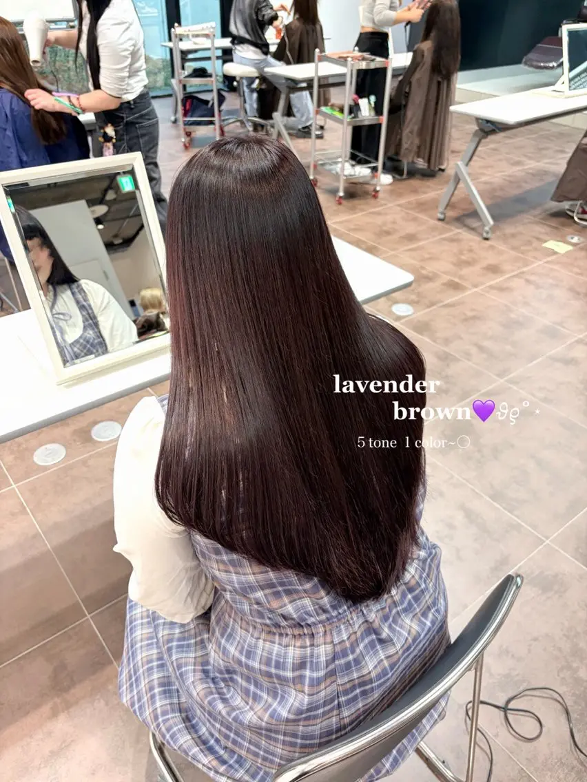 ロング カラー 𝐇𝐚𝐧𝐚 / モデル募集中🎀のヘアスタイル