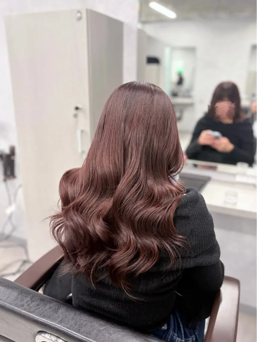 ロング ヘアカラー トリートメント Saaya 【newi所沢】のヘアスタイル