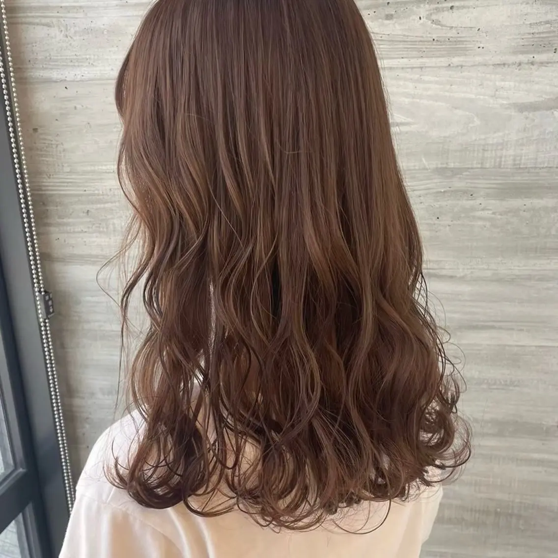 セミロング カラー ParveMix 🩶🫧入江 香名のヘアスタイル