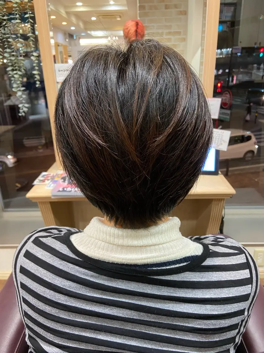 ショート コバヤシ ユウスケのヘアスタイル