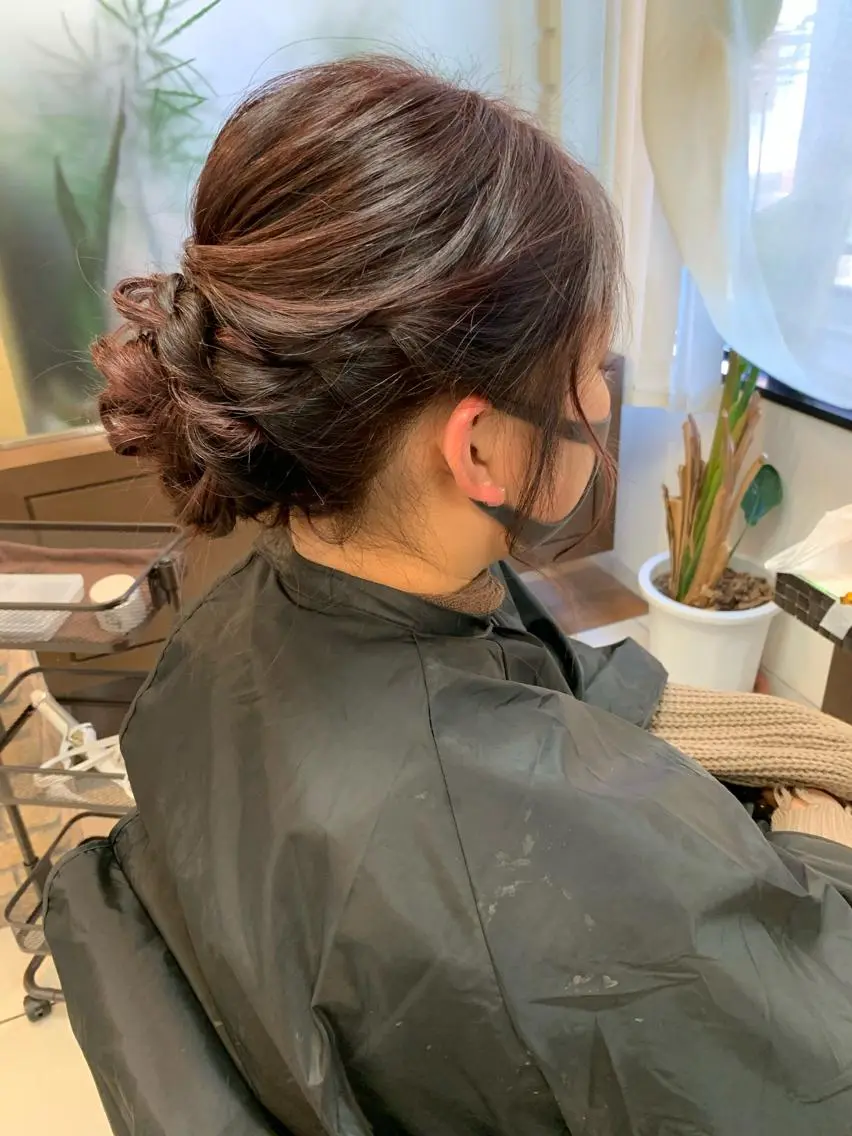 ヘアアップ🥰の写真