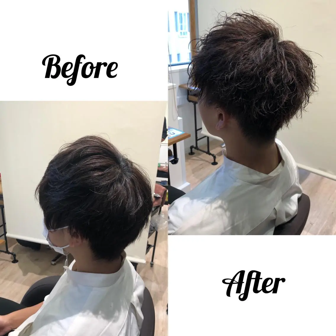 ショート 萩原 丈のヘアスタイル