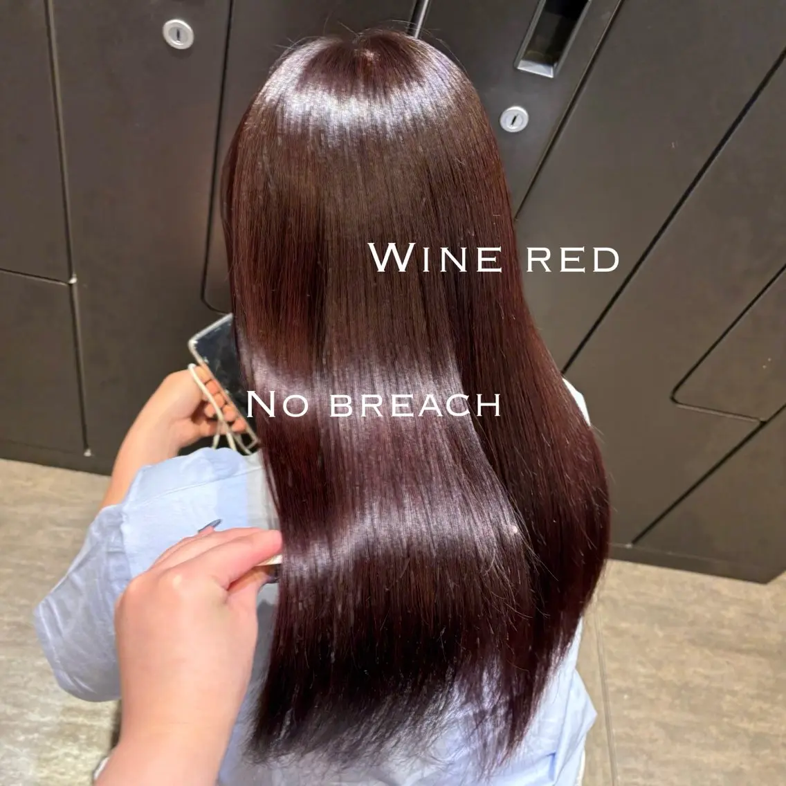 ロング カラー ブリーチ ダブルカラー ブリーチなしカラー レッドカラー ヘアカラー トリートメント 🖤大人可愛い⌇ 𝐑 𝐈 𝐎🖤のヘアスタイル