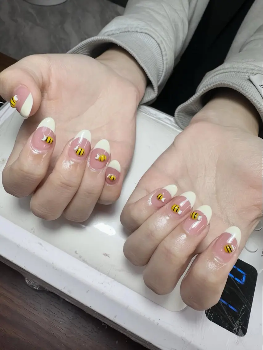 ネイル アートネイル フレンチネイル ジェルネイル 韓国ネイル 持ち込み ハンドネイル CHAIKO ANA.CHUOのネイルデザイン