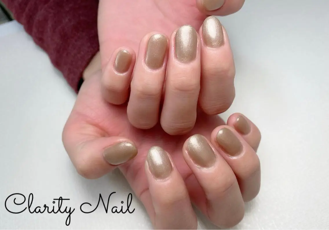 ネイル ワンカラーネイル ハンドネイル Clarity Nailのネイルデザイン