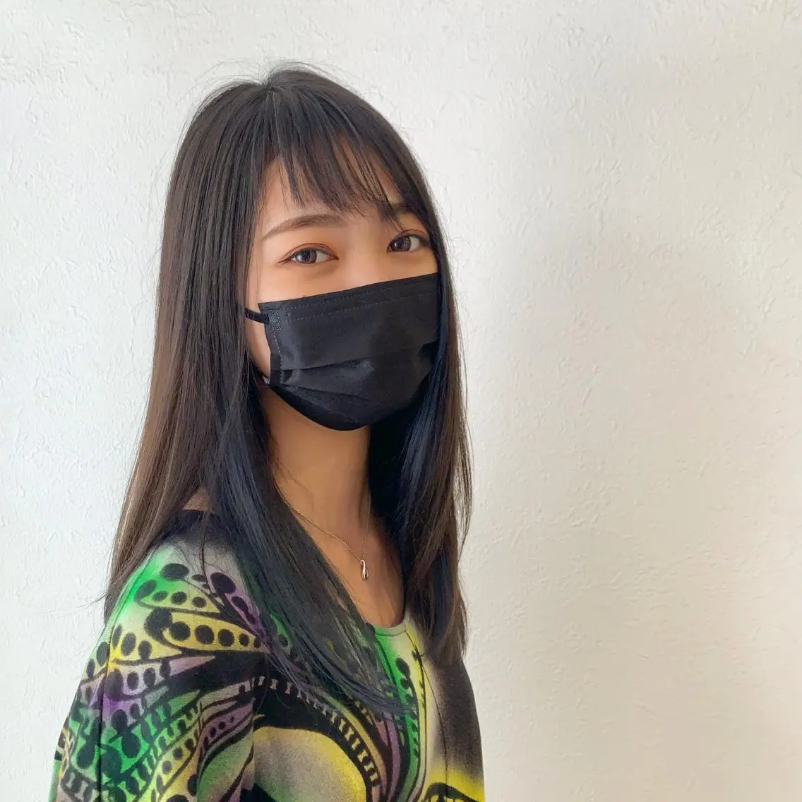 ロング ハッシュ・ウルフ🐺 小顔レイヤー松山直史のヘアスタイル