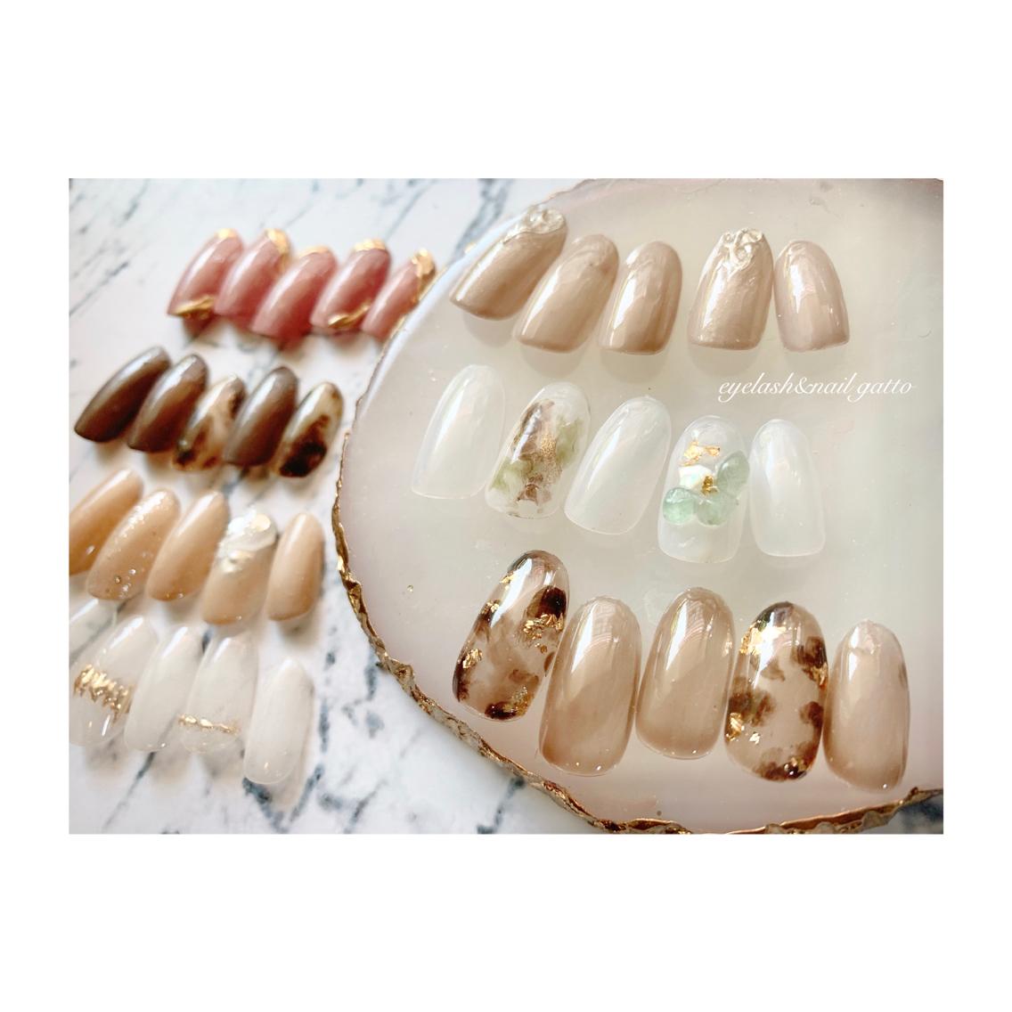 ネイル ハンドネイル ハンドケア salon geealのネイルデザイン