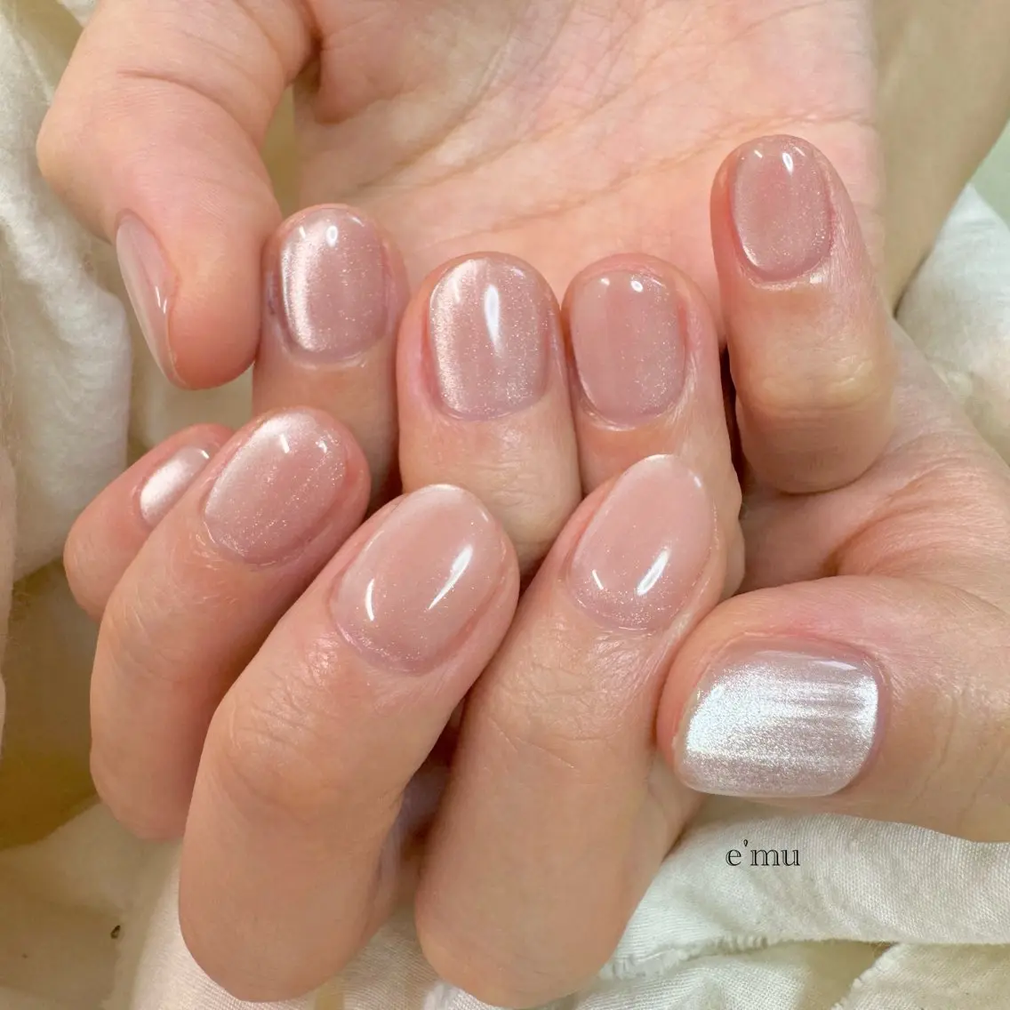ネイル マグネットネイル ハンドネイル nail salon e'mu💐のネイルデザイン