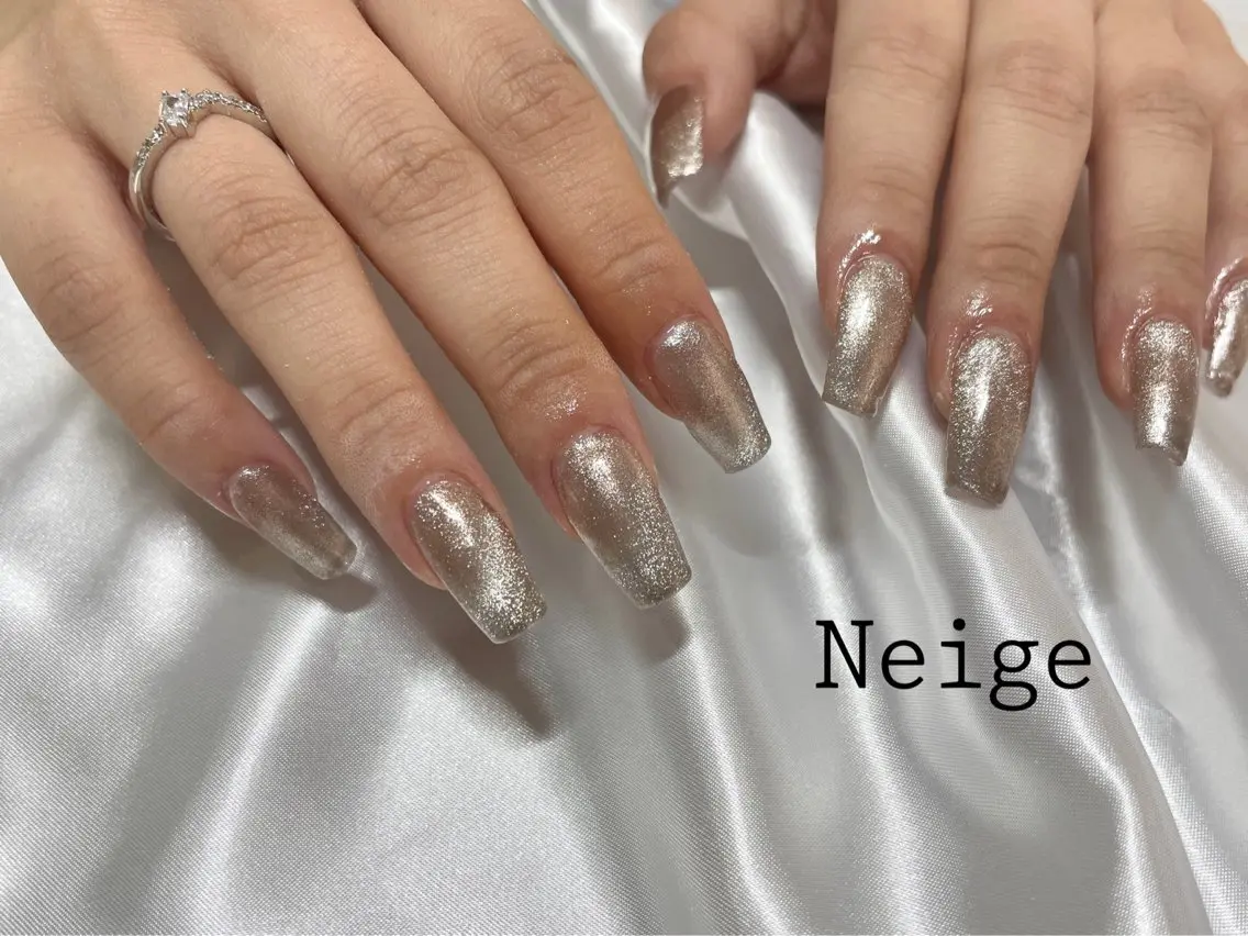 ネイル ハンドネイル Neige‪𓂃ai ＊梅津 / 松尾のネイルデザイン