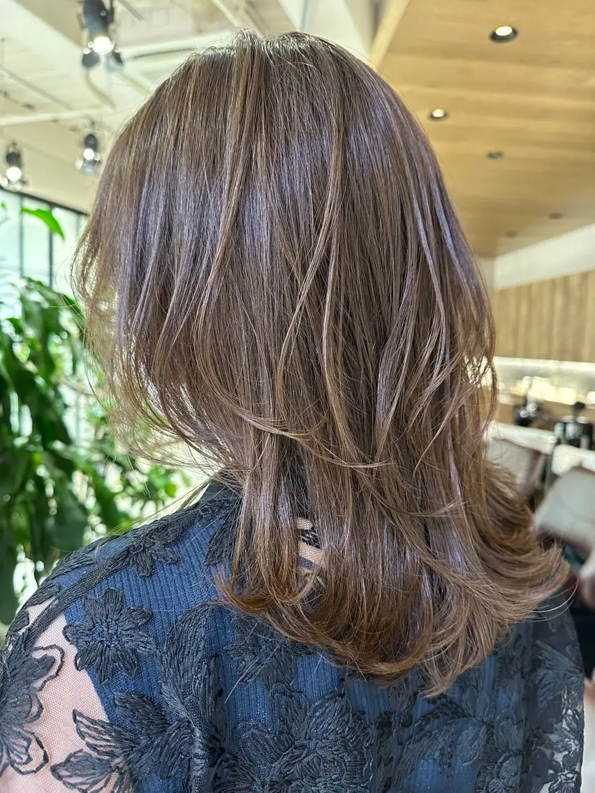 💫⭐︎ワンカールで決まるお手入れ簡単💫⭐︎レイヤーカットの写真