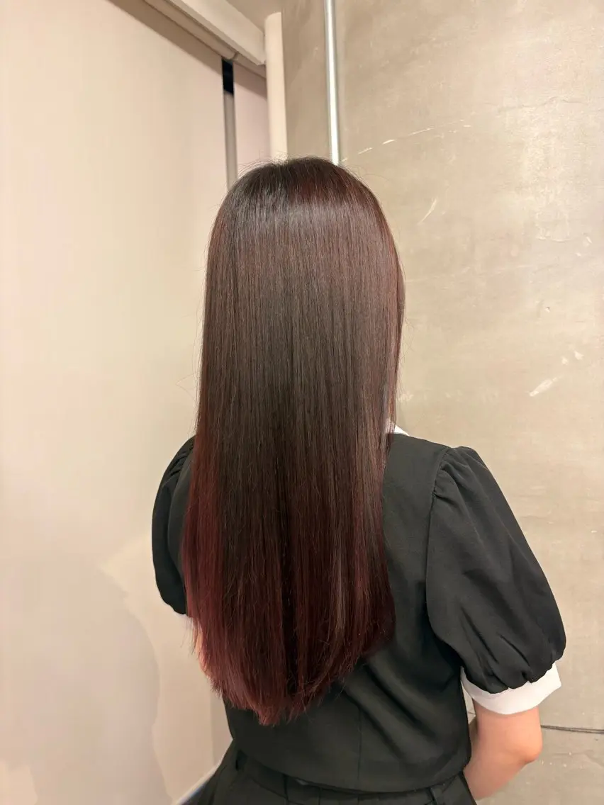 カラー ブラウンカラー 💛垢抜けカラー✨️ ユイ💛のヘアスタイル