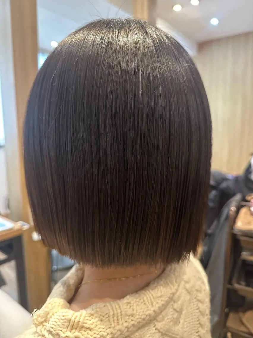 ショート パーマ カット 縮毛矯正 トリートメント ✨✂️Nori ✂️✨のヘアスタイル
