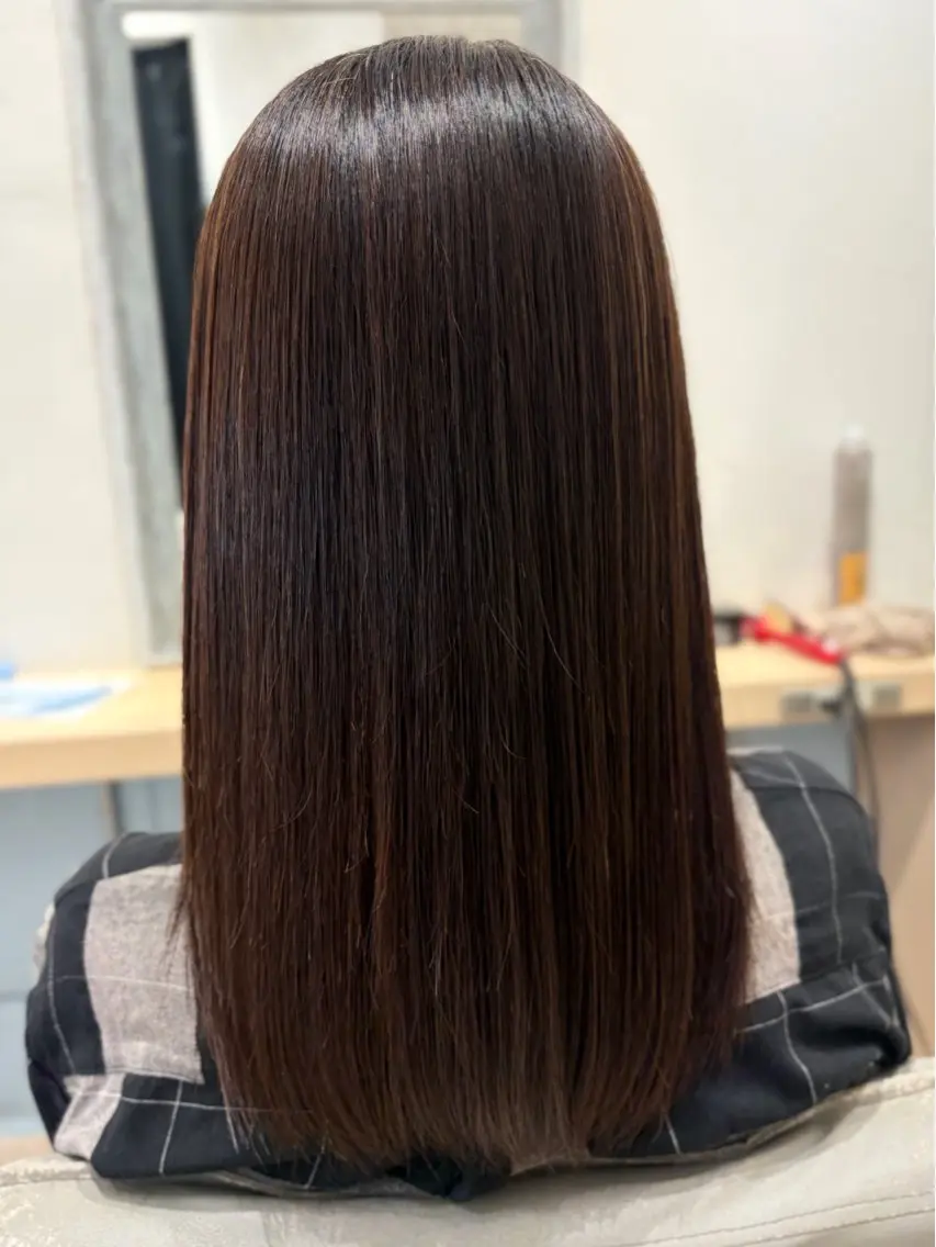 セミロング 片山 森尊のヘアスタイル
