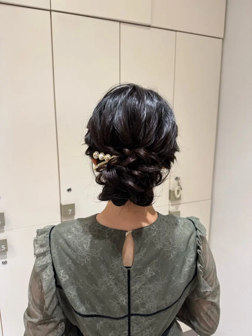 ロング ヘアアレンジ カラー/ヘアセット Nanami💗のヘアスタイル