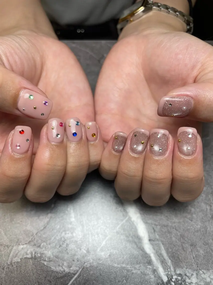 ネイル ハンドネイル nail salon 3🌞越谷のネイルデザイン