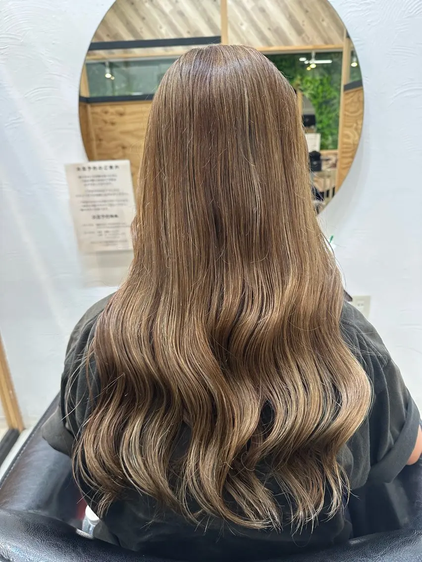 ロング カラー ヒラノ🐝 モデル募集中/北千住のヘアスタイル