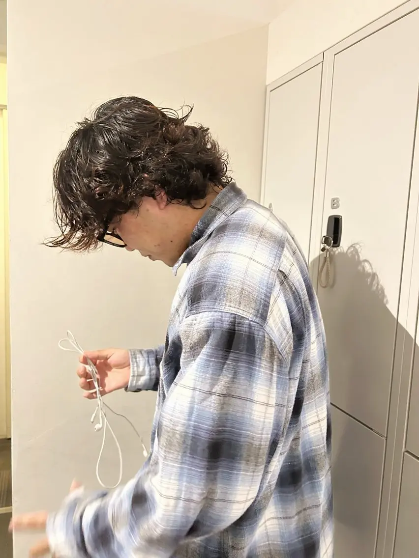 ショート メンズ メンズパーマ パーマ hinano ヒナノのヘアスタイル