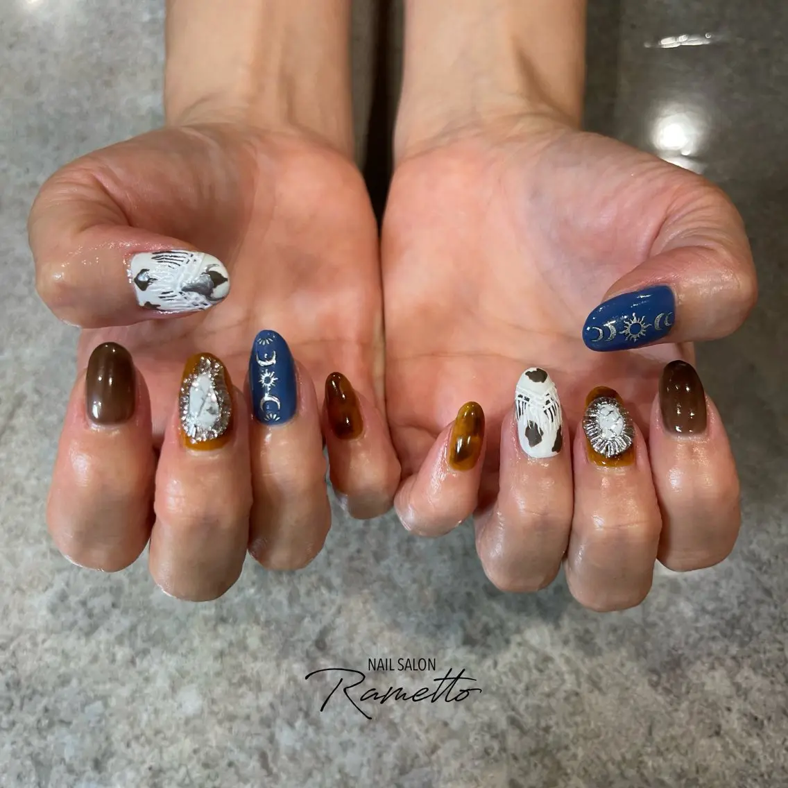 ネイル ハンドネイル NAILSALON Ramettoのネイルデザイン