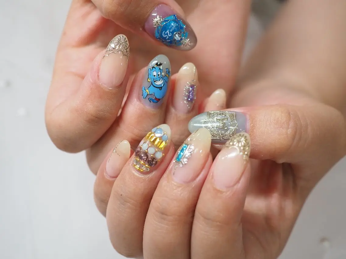ネイル ハンドネイル glaNje 福光のネイルデザイン