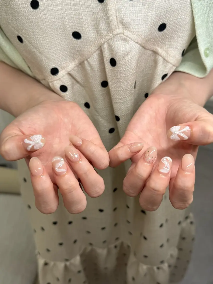 ネイル ハンドネイル Manaka 🫧のネイルデザイン