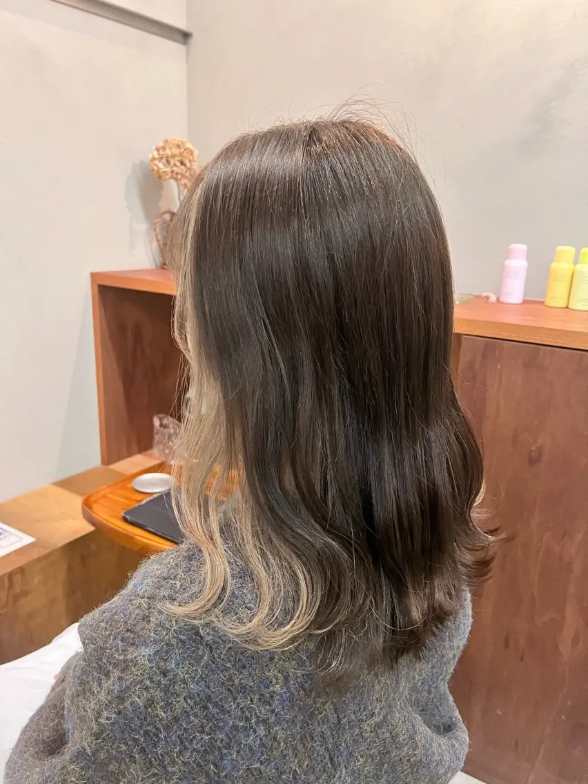 ロング カラー ベージュカラー 暖色カラー/ ヘアセット🌛櫻井舞のヘアスタイル