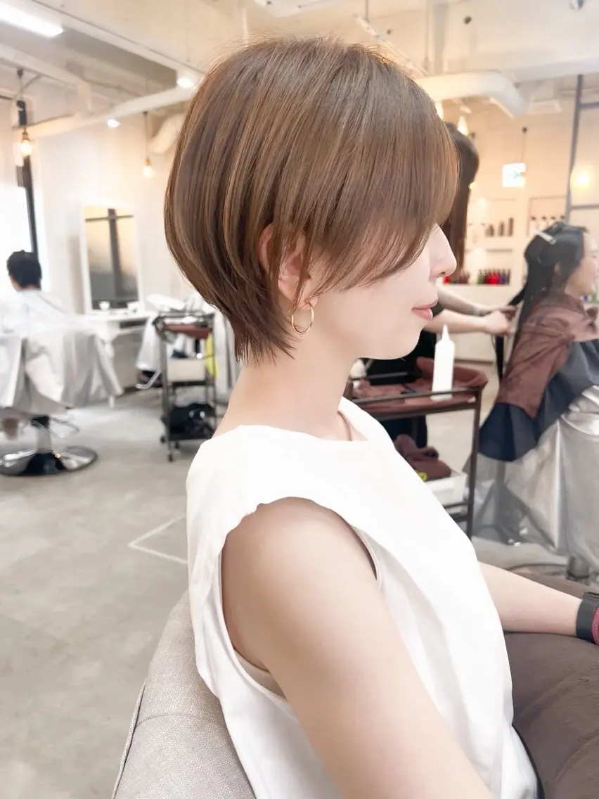 ショート ショートヘア 有田 奨のヘアスタイル