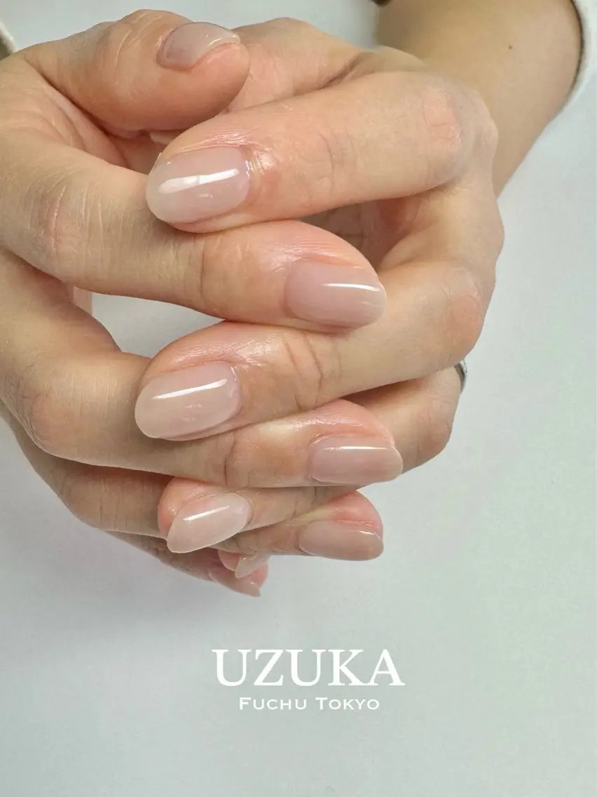 ネイル オフィスネイル ワンカラーネイル 【 enn 】 Uzuka Yukaのネイルデザイン